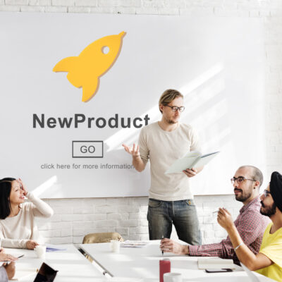 New Product Launch Marketing Commercial Innovation Concept spread the word to boost the sales the ultimate product launch checklist