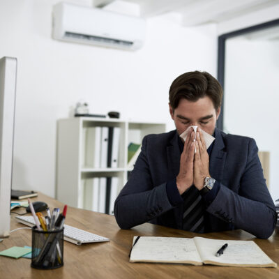 can i sue if my coworker coughs on me