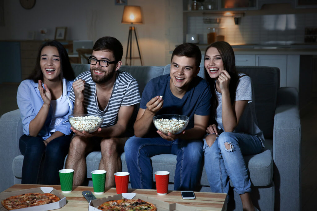 this is how to plan a movie night at home
