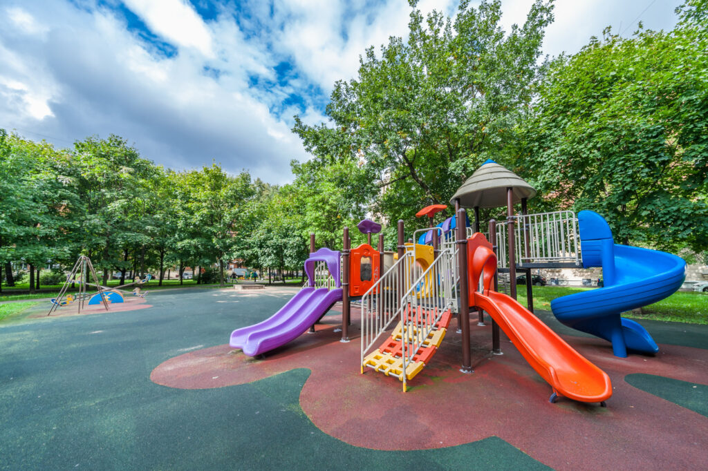 Colorful Playground Equipment 5 reasons why a playground is an asset for a church