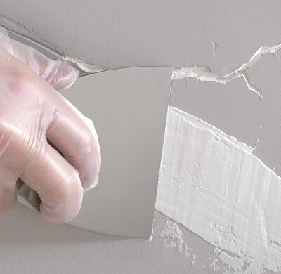 how to repair cracks and holes in walls
