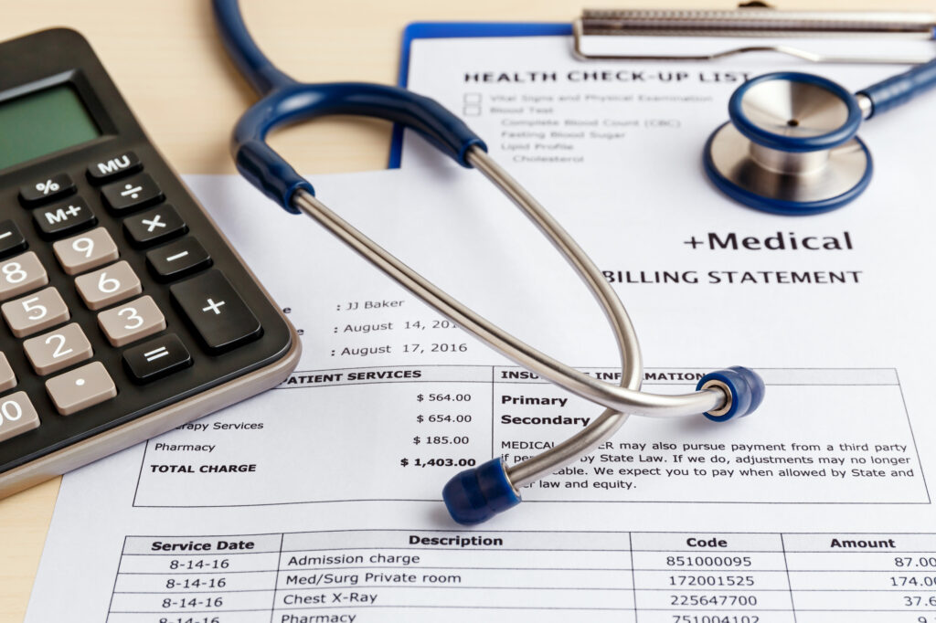 Medical Cost Concept with Calculator and Stethoscope what is the echocardiogram cpt code a closer look