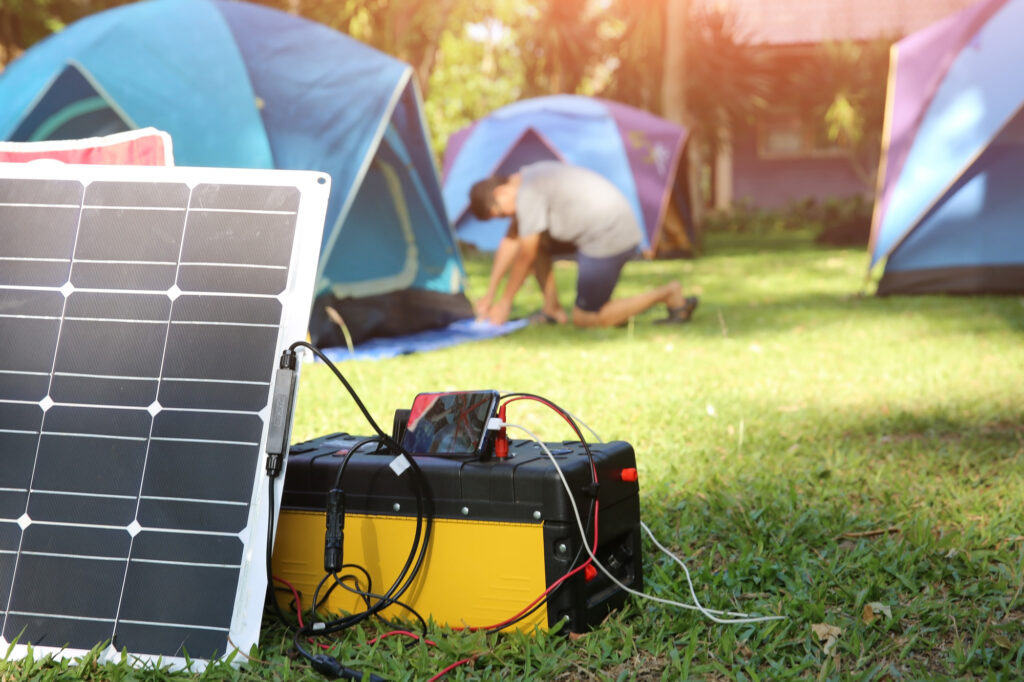 Solar Chargers for Camping Power Box Battery Camping and Flexible Solar Panels 5 benefits of investing in a portable power station