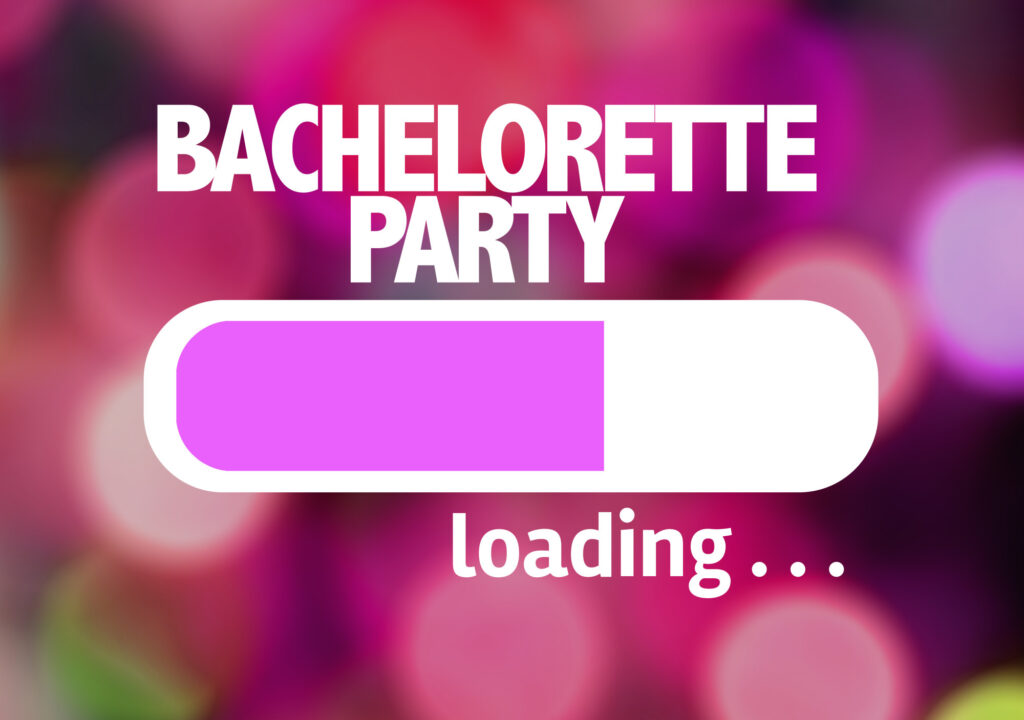 Progress Bar Loading with the Text Bachelorette Party how to plan an incredible bachelorette weekend