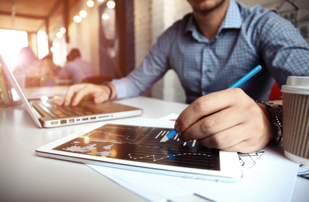 Business Adviser Analyzing Financial Figures Denoting the Progress in the Work of Company 3 new ways to generate leads as a financial advisor