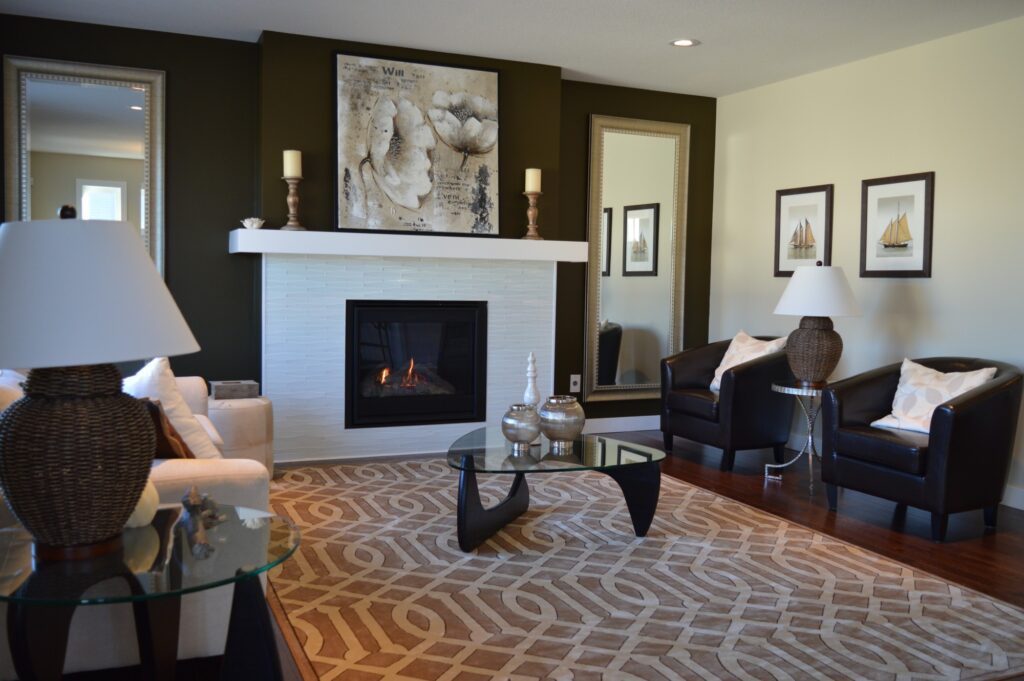 choosing the perfect living room area rug that complements your space