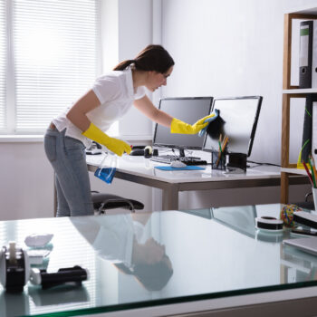 keeping a clean office the benefits of professional cleaners
