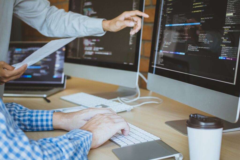 what the web development process actually looks like in practice