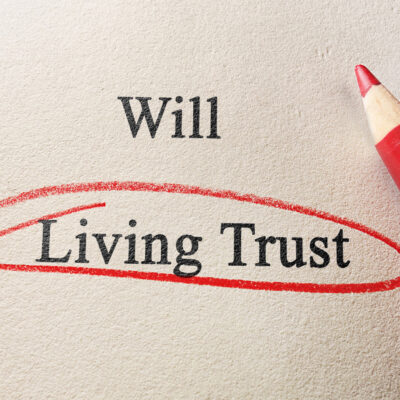 whats the key difference between a trust and a will