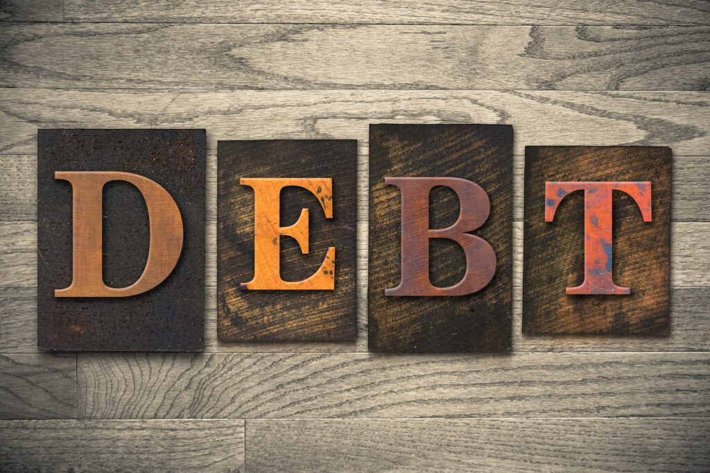 what are the different types of debt