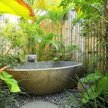 can i put a bathtub outside